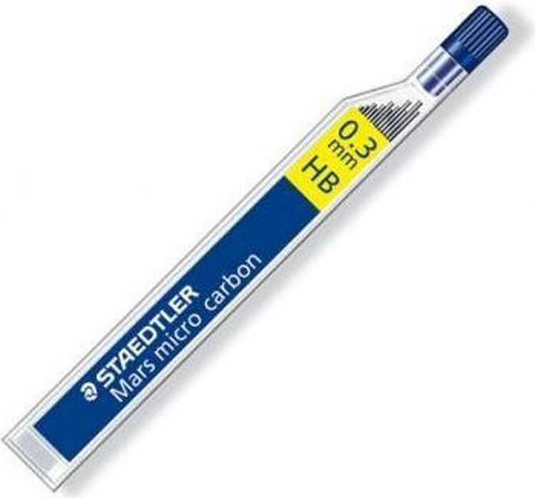 Picture of 3407 STAEDTLER PENCIL LEADS 0.3MM HB